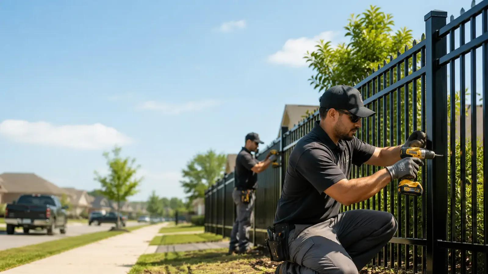 Metal Fence Installation in Westtown, NY